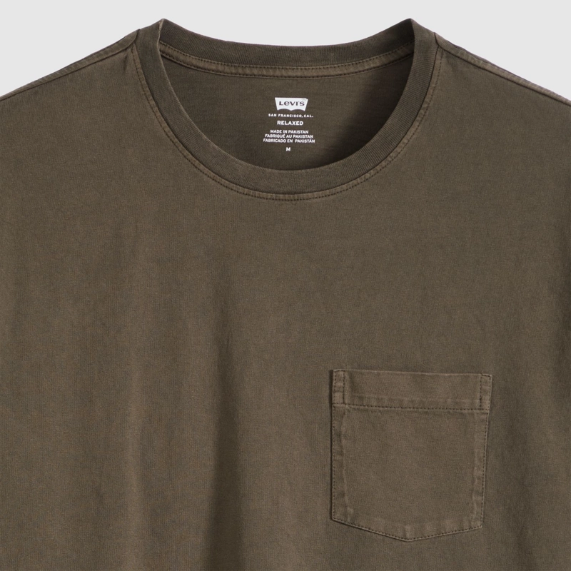 POLERA HOMBRE THE POCKET TEE CAFE LEVIS 005H0-0053 - 5