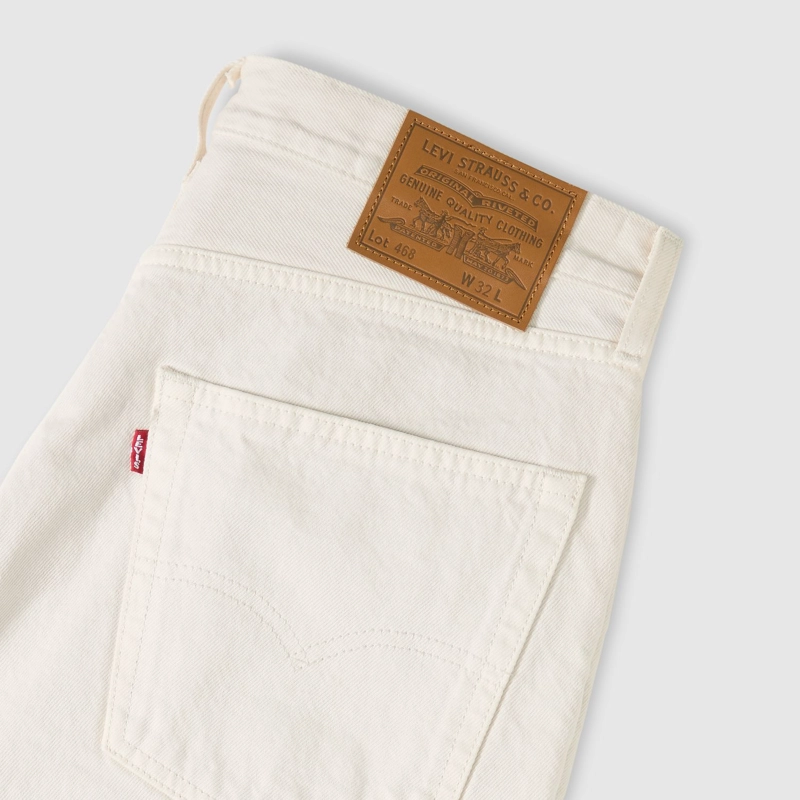 SHORT HOMBRE 468 LOOSE SHORTS BLANCO LEVIS A8461-0040 - 5