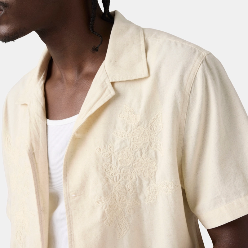 CAMISA HOMBRE SUNSET NO PKT CAMP STANDARD BEIGE LEVIS 005H5-0003 - 4