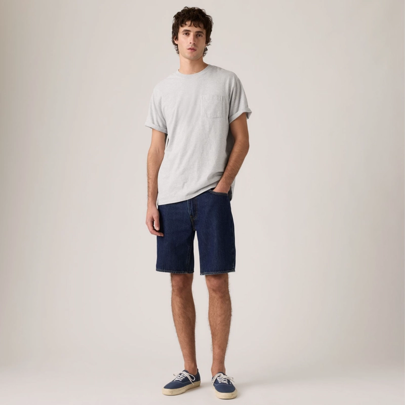 SHORT HOMBRE 454 RELAXED SHORTS AZUL LEVIS 000YB-0020 - 2