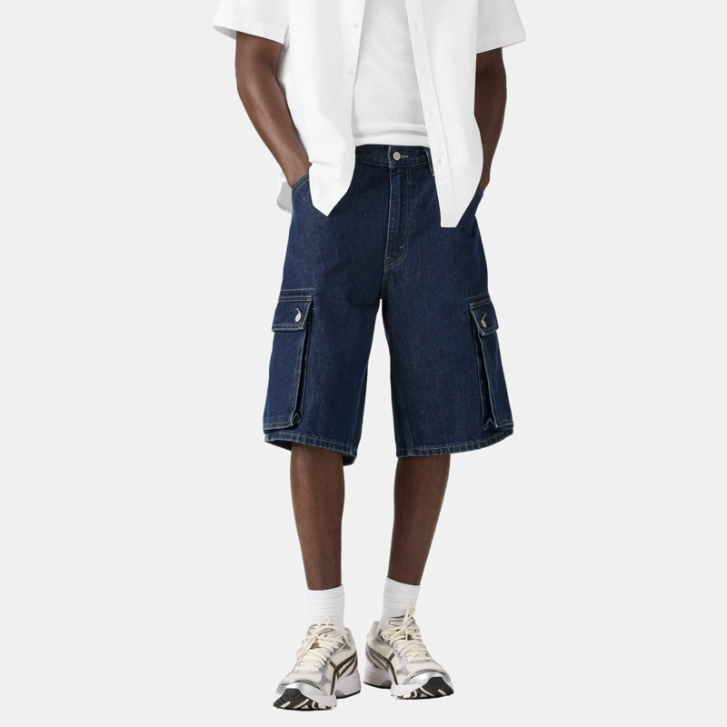 SHORT HOMBRE 478 BAGGY CARGO SHORTS AZUL LEVIS 001GU-0012 - 1