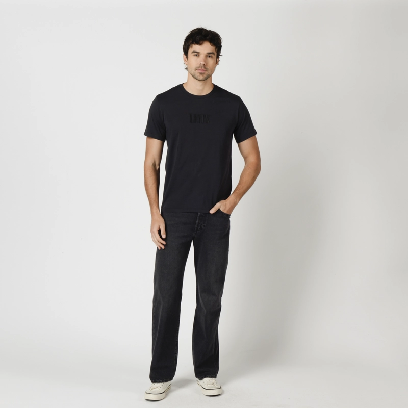 POLERA HOMBRE GRAPHIC CREWNECK TEE CAFE LEVIS 22491-2193 - 4