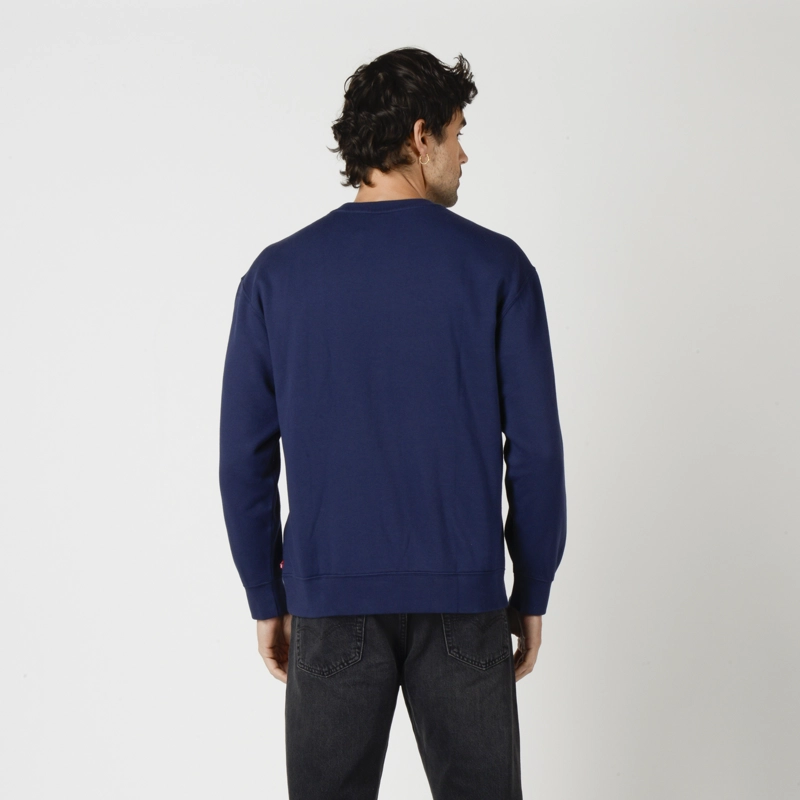 POLERON HOMBRE RELAXD GRAPHIC CREW AZUL LEVIS 38712-0522 - 3