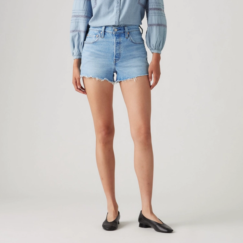 SHORT MUJER 501 ORIGINAL AZUL LEVIS 56327-0474 - 1
