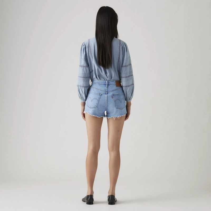 SHORT MUJER 501 ORIGINAL AZUL LEVIS 56327-0474 - 4