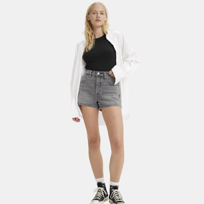 SHORT MUJER 501 ORIGINAL GRIS LEVIS 56327-0405 - 4