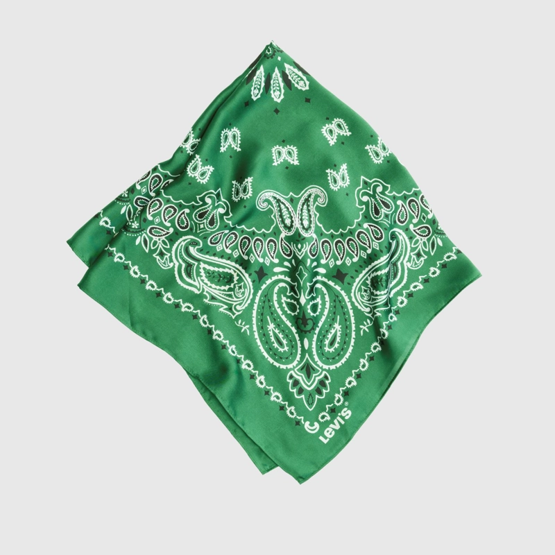 BANDANA MUJER SATIN BANDANA VERDE LEVIS 005G0-0000 - 2
