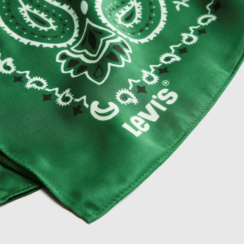 BANDANA MUJER SATIN BANDANA VERDE LEVIS 005G0-0000 - 3