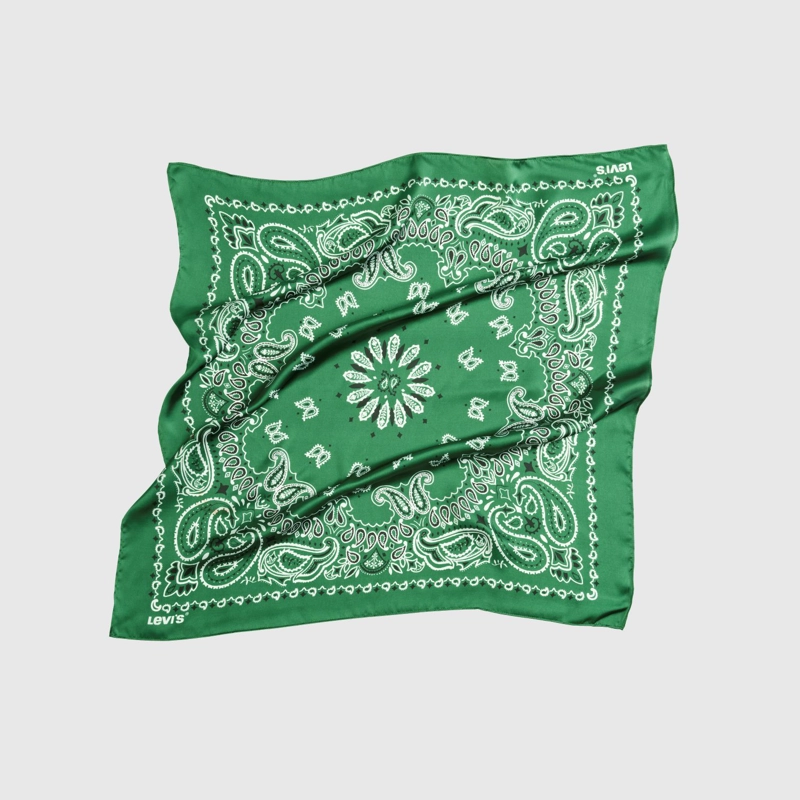 BANDANA MUJER SATIN BANDANA VERDE LEVIS 005G0-0000 - 4