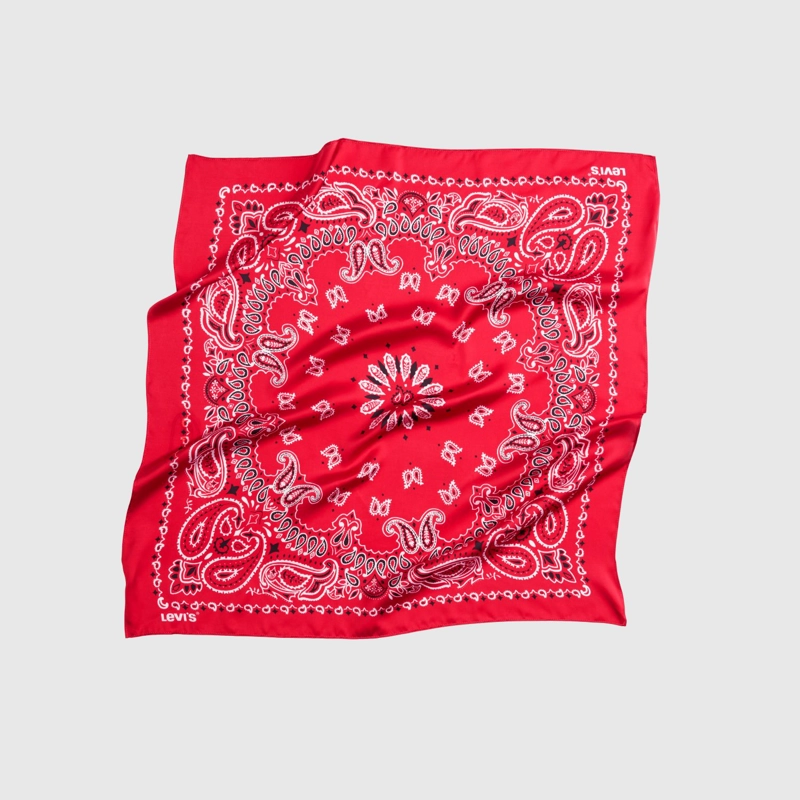 BANDANA MUJER SATIN BANDANA ROJO LEVIS 005G0-0001 - 3