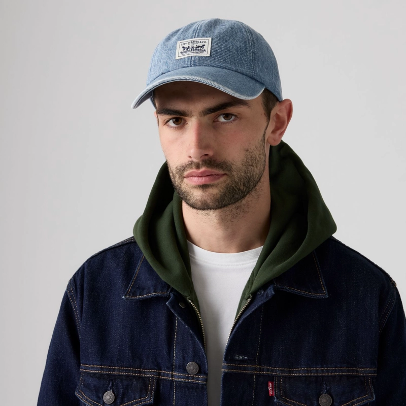 GORRO HOMBRE STRAUSS CAP OV AZUL LEVIS 002GM-0014 - 1