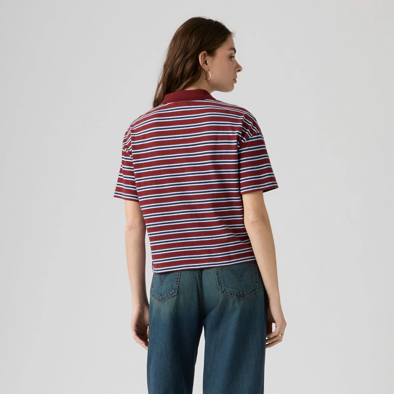 POLERA MUJER DIDION RUGBY POLO BURDEO LEVIS 008SU-0000 - 2