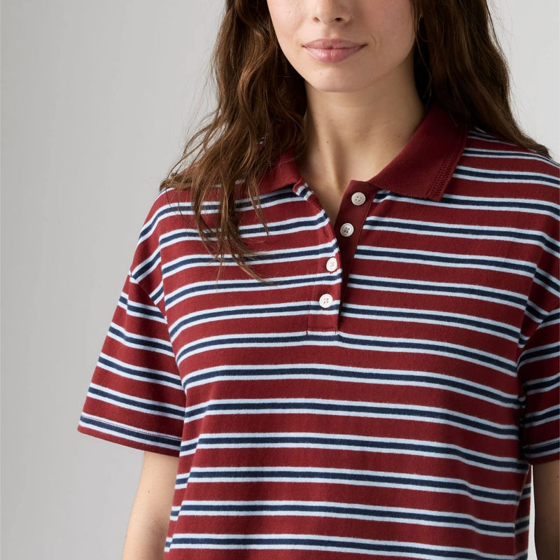 POLERA MUJER DIDION RUGBY POLO BURDEO LEVIS 008SU-0000 - 4