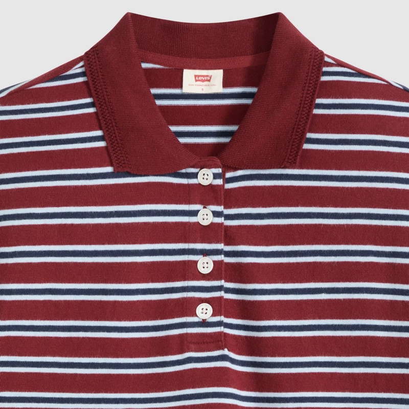 POLERA MUJER DIDION RUGBY POLO BURDEO LEVIS 008SU-0000 - 5