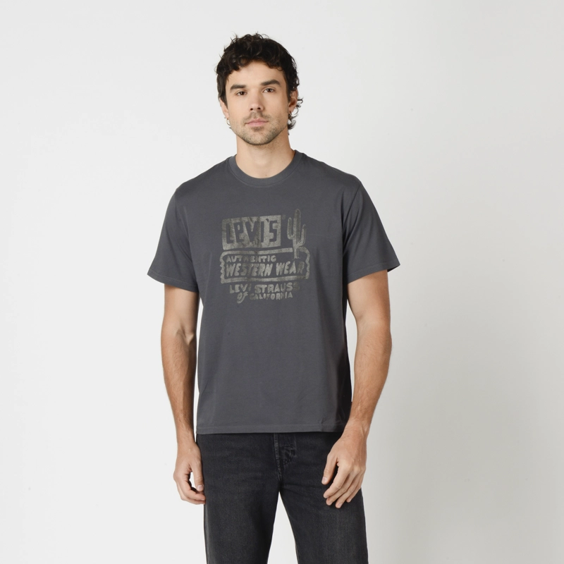 POLERA HOMBRE SS RELAXED FIT TEE GRIS LEVIS 16143-2692 - 1