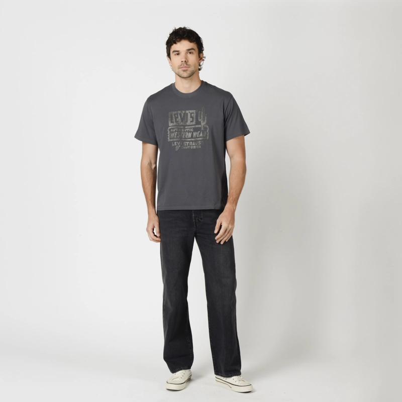 POLERA HOMBRE SS RELAXED FIT TEE GRIS LEVIS 16143-2692 - 4