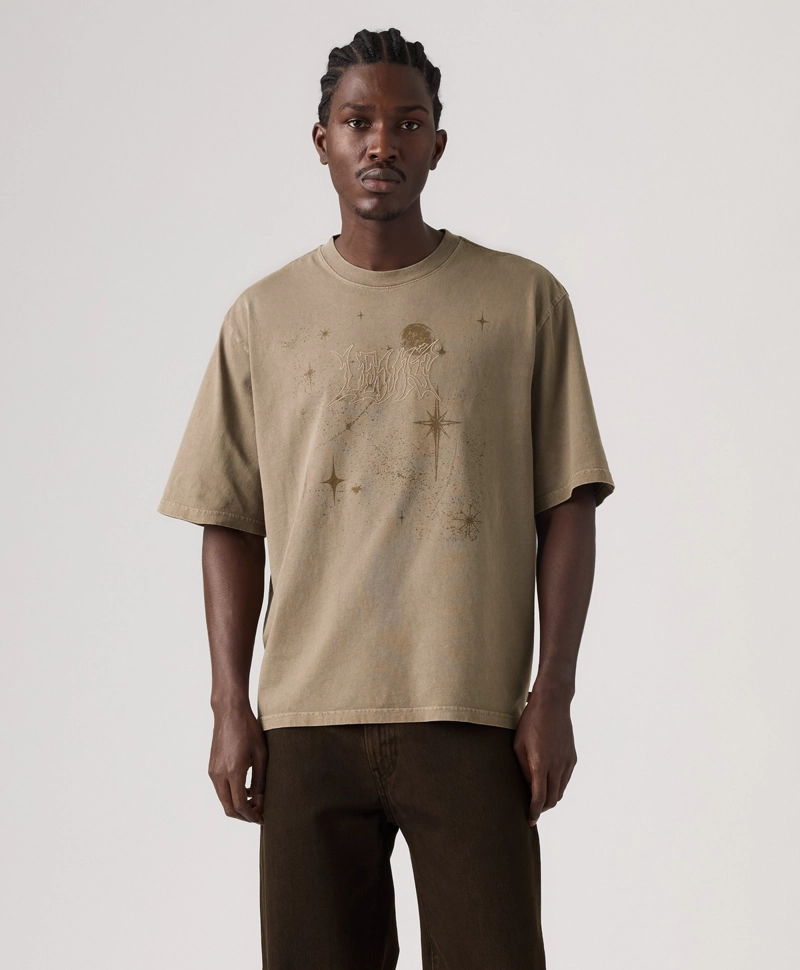 POLERA HOMBRE HALF SLEEVE TEE VERDE LEVIS A5805-0067 - 1