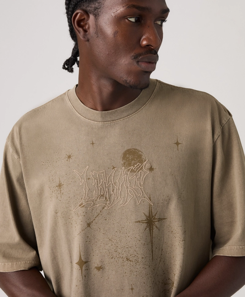 POLERA HOMBRE HALF SLEEVE TEE VERDE LEVIS A5805-0067 - 3