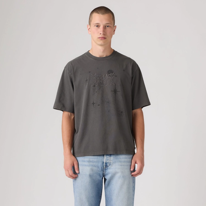 POLERA HOMBRE HALF SLEEVE TEE NEGRO LEVIS A5805-0066 - 1
