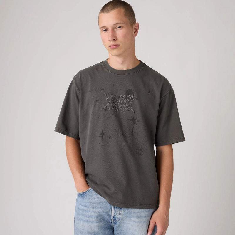 POLERA HOMBRE HALF SLEEVE TEE NEGRO LEVIS A5805-0066 - 3