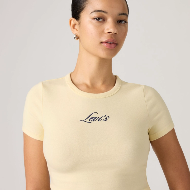 POLERA MUJER GR HAYES SS TEE AMARILLO LEVIS 008A8-0008 - 4