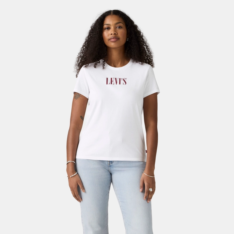 POLERA MUJER THE PERFECT TEE BLANCO LEVIS 17369-3493 - 1