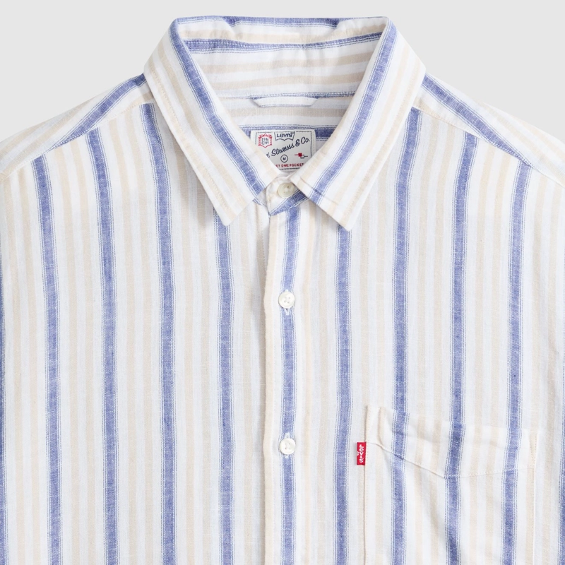 CAMISA HOMBRE S/S SUNSET 1 PKT STANDRD GRIS LEVIS 86624-0078 - 5