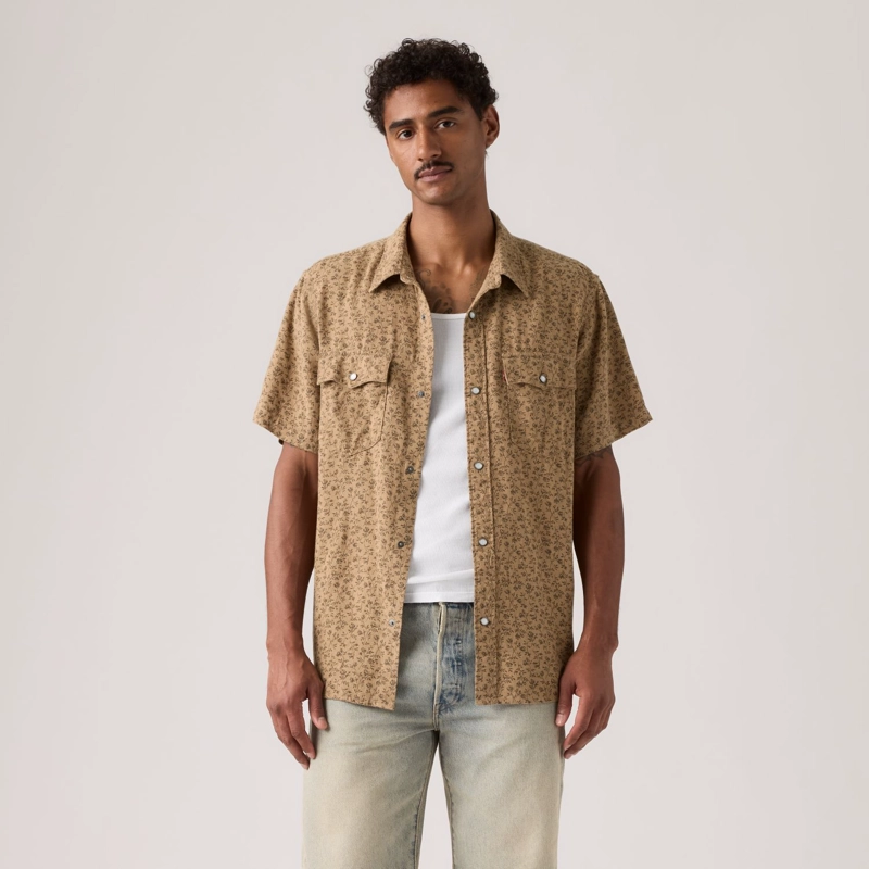 CAMISA HOMBRE SS RELAXED FIT WESTERN CAFE LEVIS A5722-0039 M
