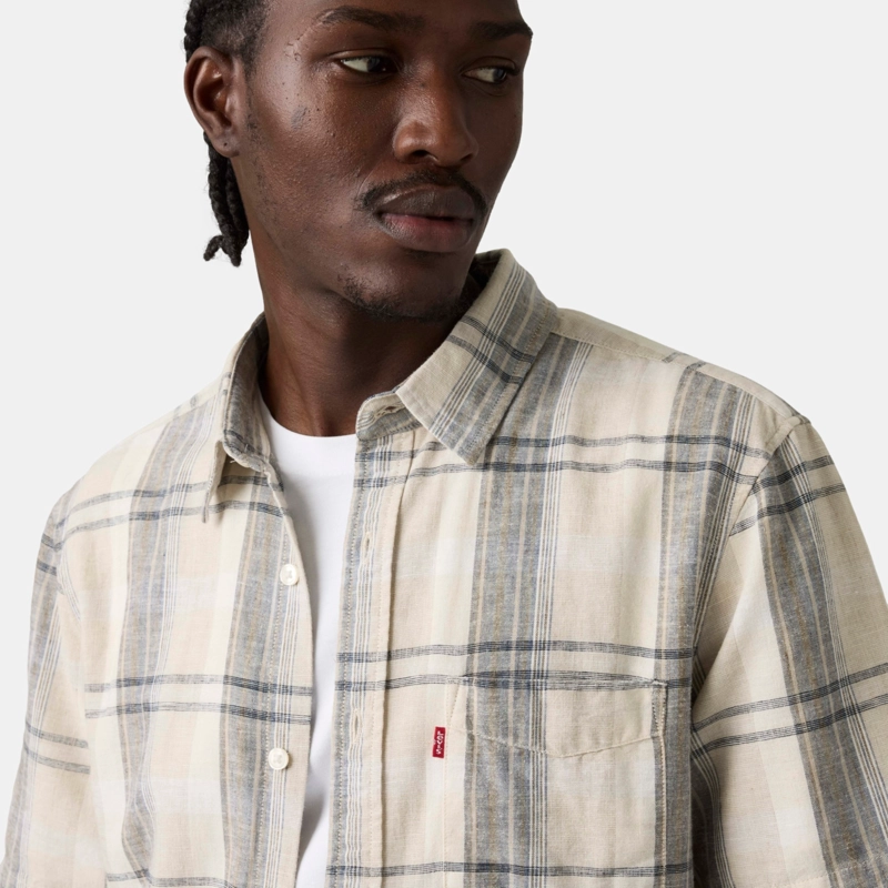 CAMISA HOMBRE SUNSET 1 PKT STANDRD BEIGE LEVIS 86624-0074 - 4