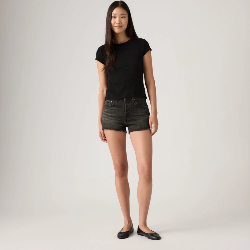 SHORT MUJER 501 ORIGINAL NEGRO LEVIS 56327-0529 - 2