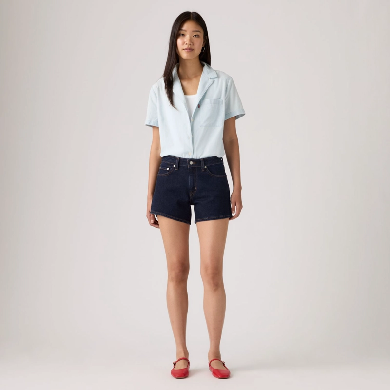 SHORT MUJER A LINE SHORTS AZUL LEVIS 001S4-0040 - 2