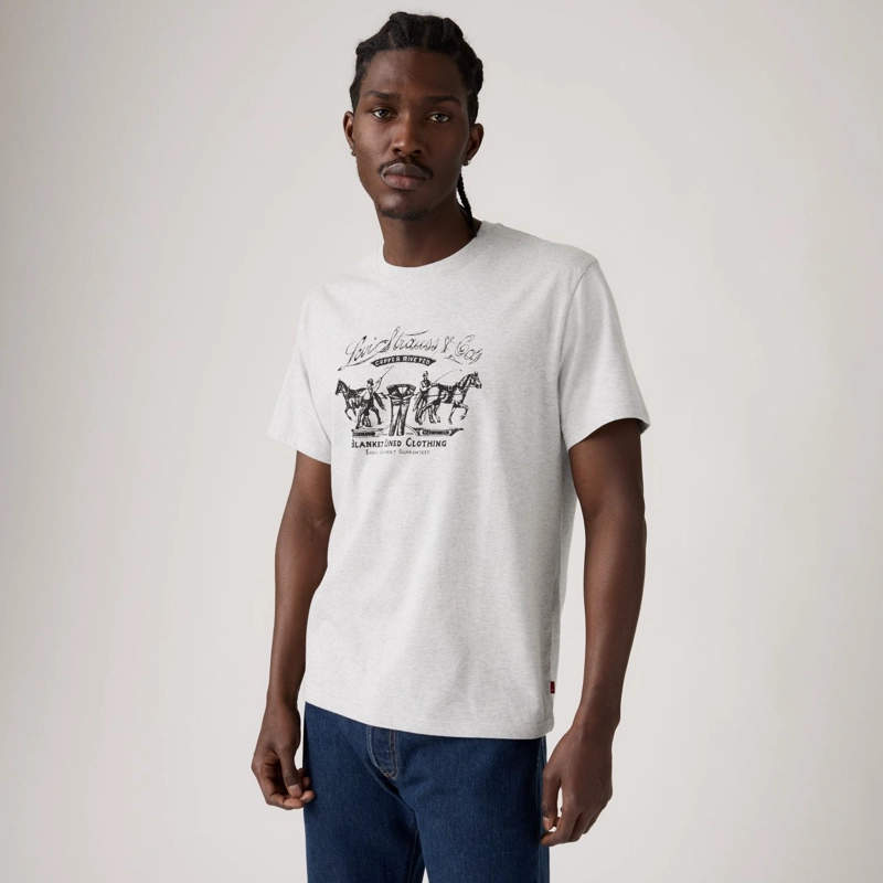 POLERA HOMBRE SS RELAXED FIT TEE GRIS LEVIS 16143-2686 - 3