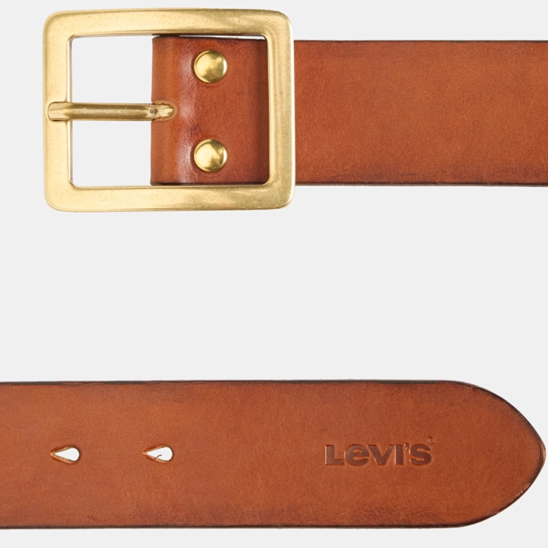 CINTURON HOMBRE MASON CENTERBAR BELT CAFE LEVIS 007YW-0001 - 3