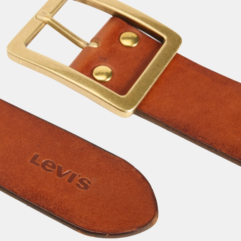 CINTURON HOMBRE MASON CENTERBAR BELT CAFE LEVIS 007YW-0001 - 4