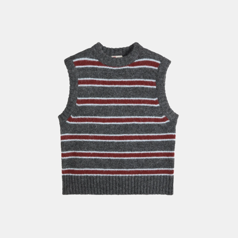 SWEATER MUJER ALICE VEST GRIS LEVIS 008S5-0000 - 5
