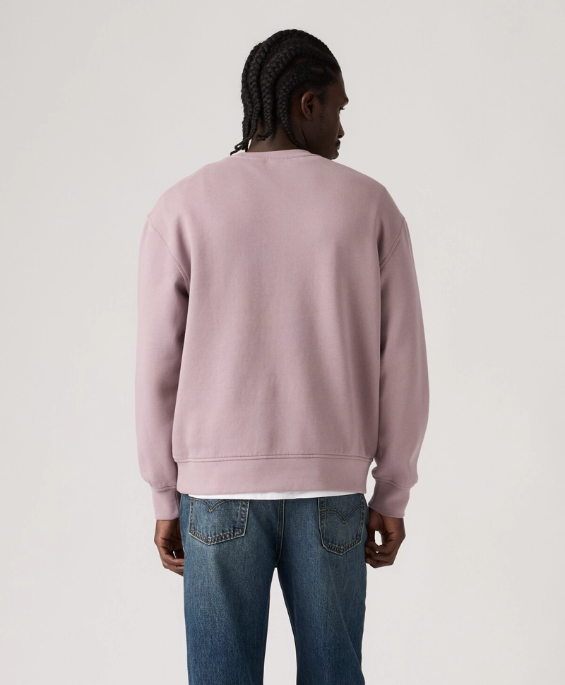 POLERON HOMBRE SWEATS CREW ROSADO LEVIS A1572-0133 - 2