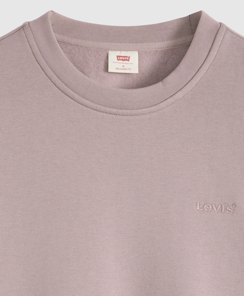 POLERON HOMBRE SWEATS CREW ROSADO LEVIS A1572-0133 - 5