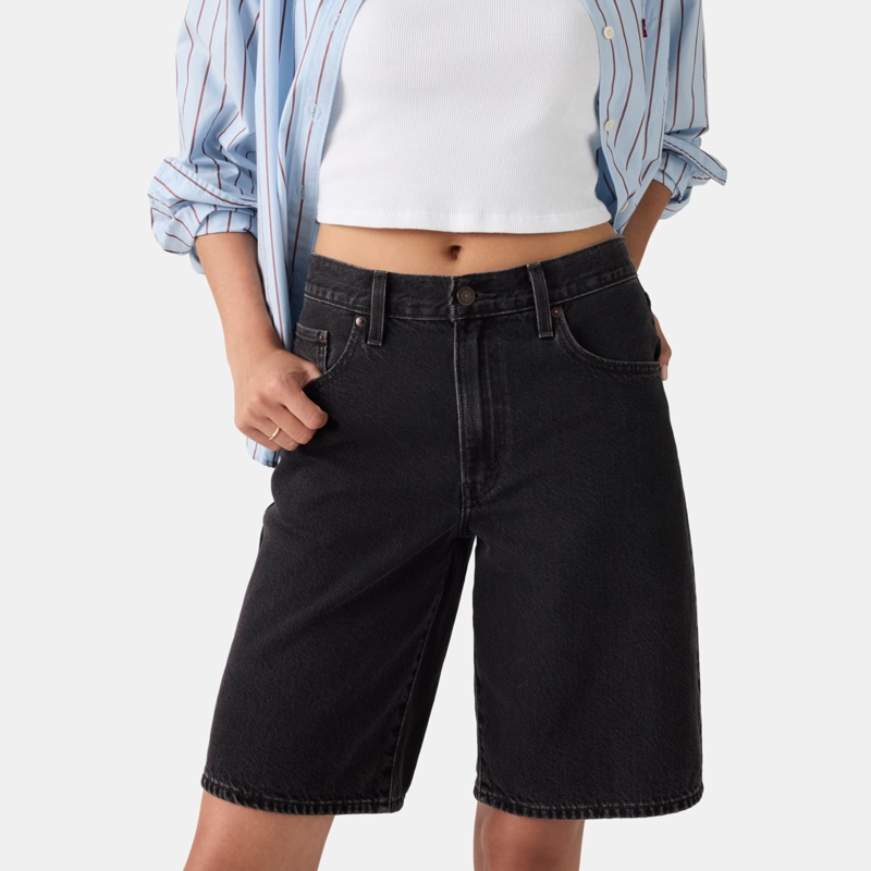 SHORT MUJER BAGGY DAD JORT NEGRO LEVIS 000MJ-0009 - 5