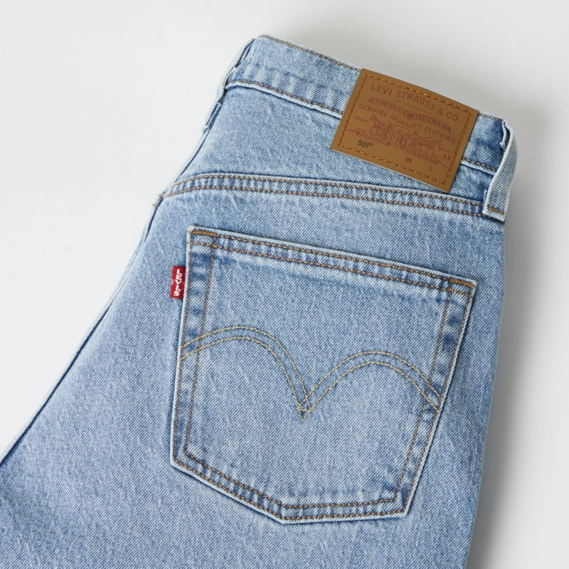 JEANS MUJER 501 FOR WOMEN AZUL LEVIS 12501-0667 - 5