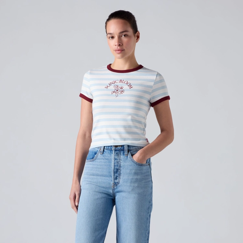 POLERA MUJER BABY RINGER MULTICOLOR LEVIS 008A1-0012 - 1