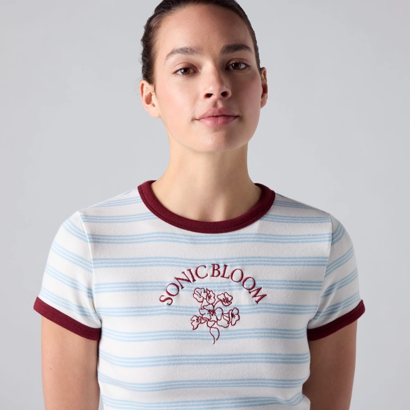 POLERA MUJER BABY RINGER MULTICOLOR LEVIS 008A1-0012 - 4