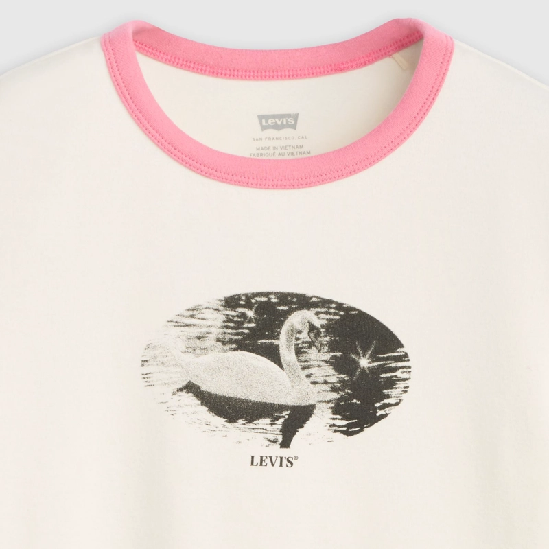 POLERA MUJER ESSENTIAL BABY RINGER BEIGE LEVIS 008A1-0003 - 5
