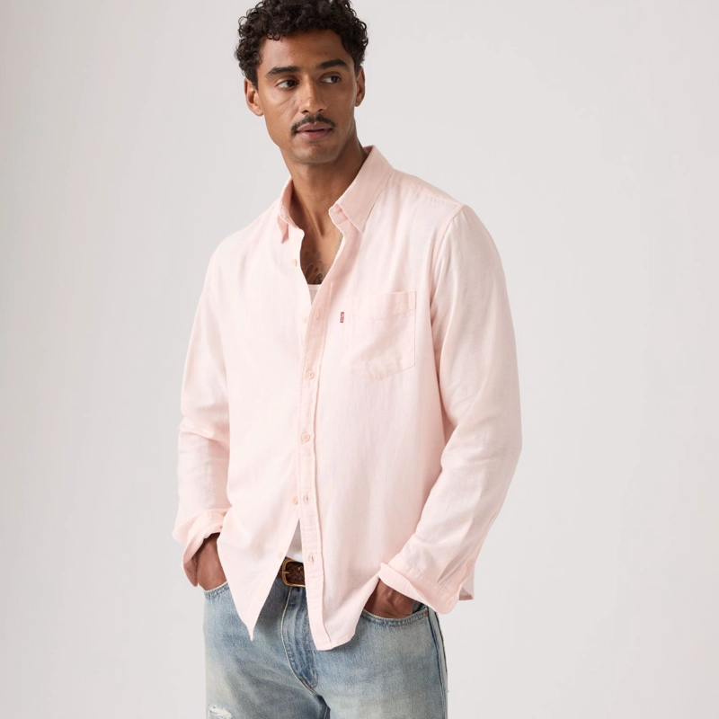 CAMISA HOMBRE SUNSET 1 PKT STANDARD ROSADO LEVIS 85746-0198 - 3