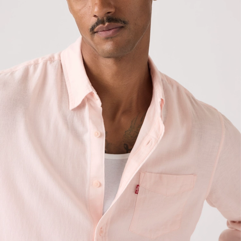 CAMISA HOMBRE SUNSET 1 PKT STANDARD ROSADO LEVIS 85746-0198 - 4