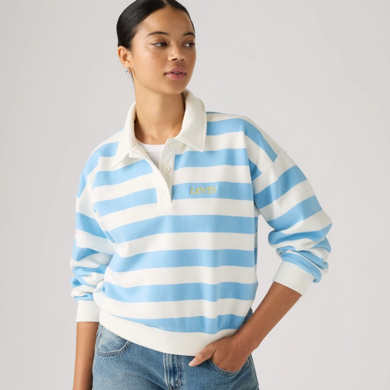 POLERON MUJER VINTAGE RUGBY MULTICOLOR LEVIS 008SX-0001 - 4