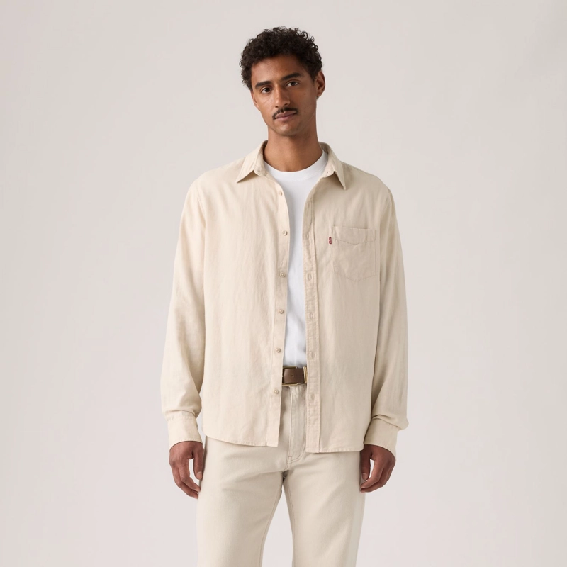 CAMISA HOMBRE SUNSET 1 PKT STANDARD BEIGE LEVIS 85746-0197 - 1