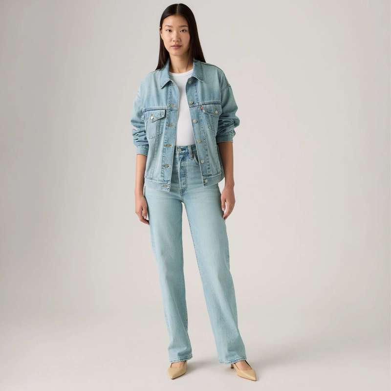 JEANS MUJER RIBCAGE FULL LENGTH CELESTE LEVIS 79078-0045 - 2