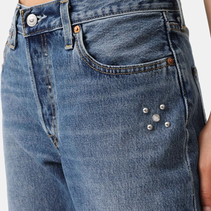 JEANS MUJER 501 90S AZUL LEVIS A1959-0146 - 5