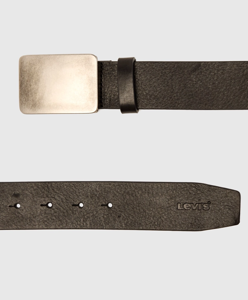 CINTURON HOMBRE RYDER PLAQUE BUCKLE NEGRO LEVIS 007YX-0000 - 2