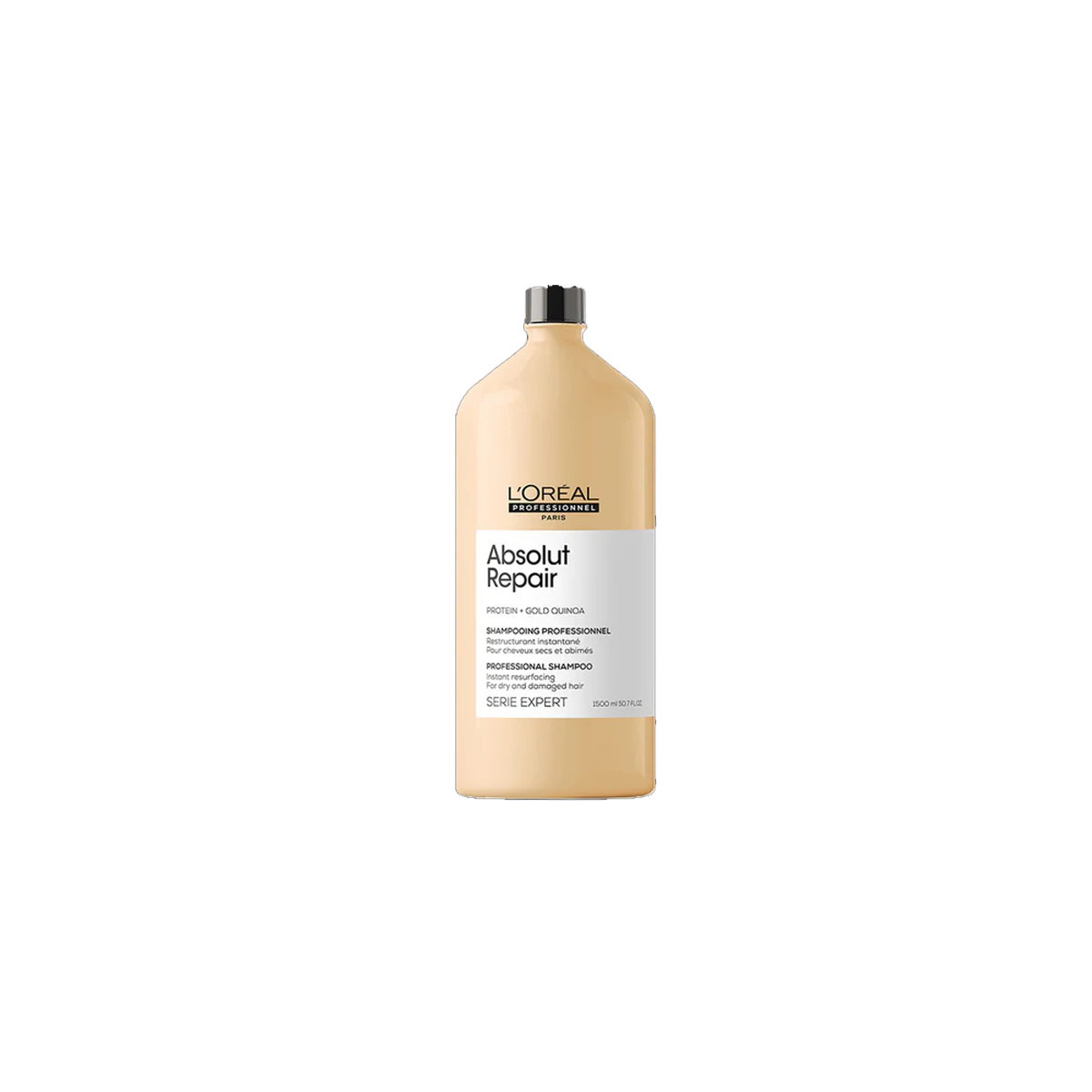 SHAMPOO L'ORÉAL ABSOLUT REPAIR PROTEIN + GOLD QUINOA 1500 ML - 1